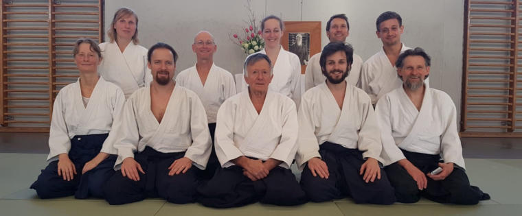 Participants romande au stage avec Gérard Blaize