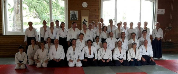 Participants au stage avec Gérard Blaize à Renens